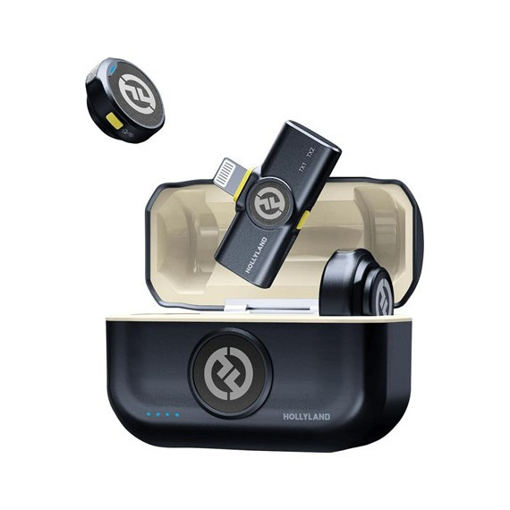 HOLLYLAND Microfono  Inalambrico DUO De Solapa Conector Lightning LARK M2
