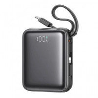 JOYROOM Bateria Externa 10000MAH con Certificacion China Homologada Ccc 22.5W Negro / Tipo C +light