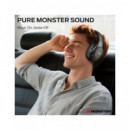 MONSTER Auricular Bluetooth TIpo Casco PERSONA 5TH ANC Con Cancelacion Ruido Negro