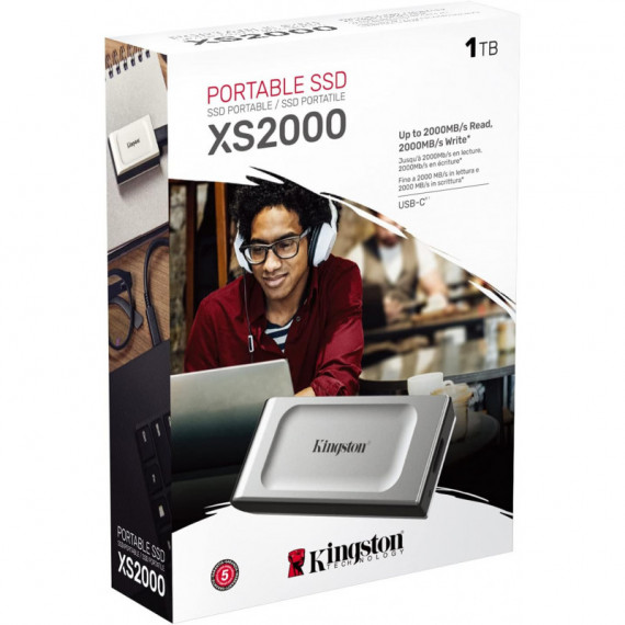 Disco Duro Ssd Externo KINGSTON 1TB USB 3.2