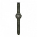 CASIO AE-1600HX-3AV | Collection – Reloj Digital Pantalla Grande Verde Militar Batería 10 Años