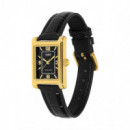 CASIO LTP-1234PGL-1A | Collection – Reloj Analógico Rectangular Dorado Correa de Piel