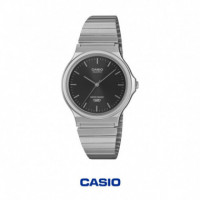 CASIO MQ-24DA-1A | Reloj Analógico Negro de Acero