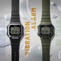 CASIO W-738H-3AV | Vibración, 10 Bar y 10 Años de Batería