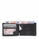 Cartera Billetera de Piel con Monedero y Múltiples Compartimentos  LOIS