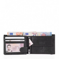 Cartera Billetera de Piel con Monedero y Múltiples Compartimentos  LOIS