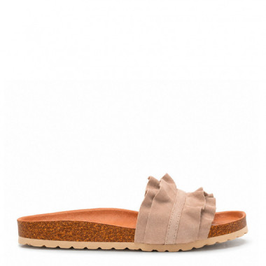 Sandalias Rocio Serraje Volante
