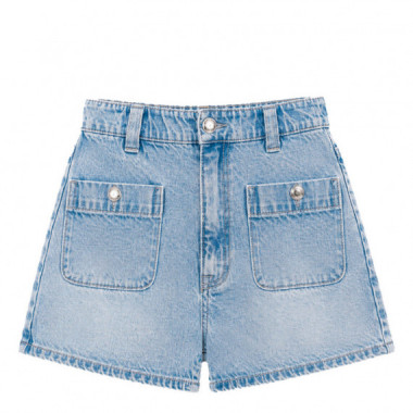 Short High Risepatch Pock  DKNY