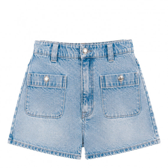 Short High Risepatch Pock  DKNY