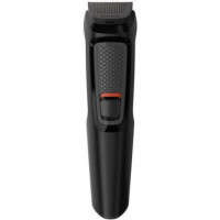 PHILIPS Afeitadora Multigroom MG3710/15 6 en 1 Recargable Lavable
