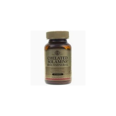 Chelated Solamins 90 Tabletas SOLGAR