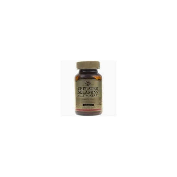 Chelated Solamins 90 Tabletas SOLGAR