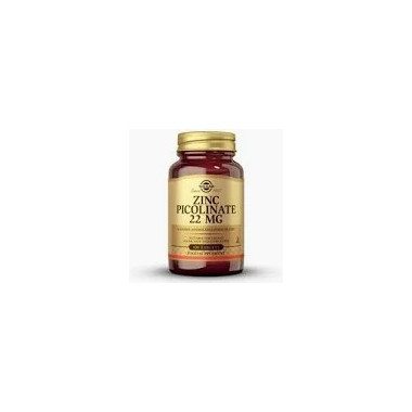 Zinc Picolinato 22 Mg 100 Comprimidos SOLGAR