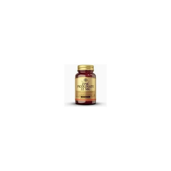 Zinc Picolinato 22 Mg 100 Comprimidos SOLGAR