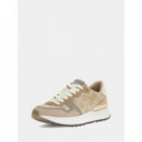 Runner Vinsa 5 con logotipo 4G de Guess