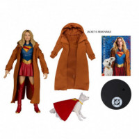 Figura Supergirl y Kripto Dc Multiverse Mcfarlane Gold Label Collection Deluxe Theatrical Edition  MC FARLANE TOYS