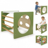 Cubo Escalada Montessori Verde Natural  MONTESSORI 509CREW