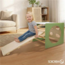 Cubo Escalada Montessori Verde Natural  MONTESSORI 509CREW