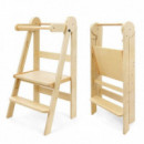 Torre de Aprendizaje Plegable Lofty Natural  MONTESSORI 509CREW