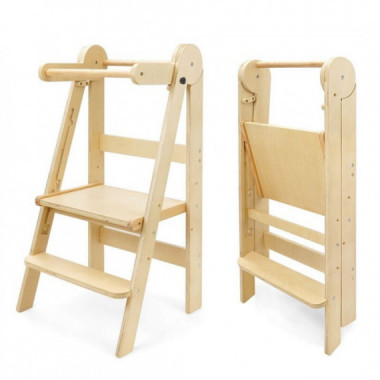 Torre de Aprendizaje Plegable Lofty Natural  MONTESSORI 509CREW