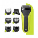 BRAUN Afeitadora S3 Shave & Style 300BT Afeitar,recortar,perfilar Recargable
