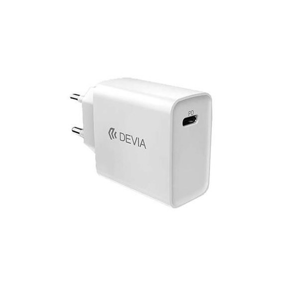 DEVIA Adaptador de Corriente 25W Pd Tipo C Blanco