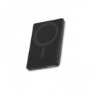 KSIX Bateria Externa Portatil 5000MAH con Carga Inalambrica Magnetica 20W