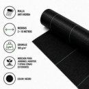 Malla Antihierba Negra DONNA GARDEN 2X10 Mts 100 Grs