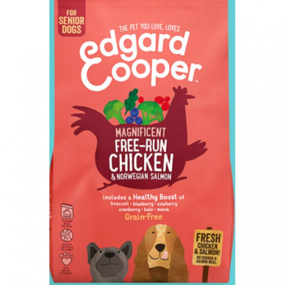 Edgard&cooper Perro Senior Pollo 2.5 Kg  EDGARD & COOPER