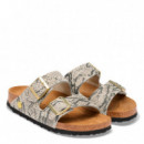 Sandalia Arizona Print Leve Narrow Fit  BIRKENSTOCK