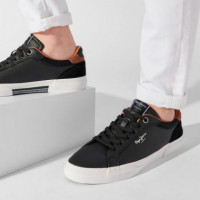 Zapatillas Clásicas con Detalles en ante - Kenton  PEPE JEANS