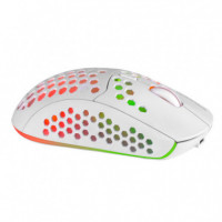 MARS GAMING RATON INALAMBRICO RECARGABLE MMW3W BLANCO