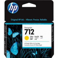 Tinta HP 712 Amarilla Plotter T210