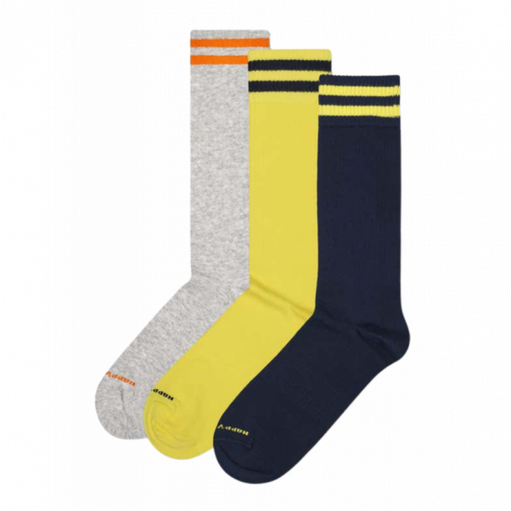 Pack de 3 Calcetines HAPPY SOCKS Solid Sneaker