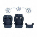 Silla de Auto Alpha Negra (100-150)CM  MS