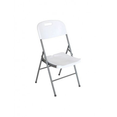 SUNGARDEN SG0157 SILLA RESINA PLEGABLE PRO 44X53X83CM BLANCA