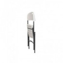 SUNGARDEN SG0157 SILLA RESINA PLEGABLE PRO 44X53X83CM BLANCA