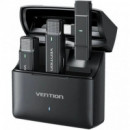 VENTION Microfono Inalambrico con Clip NCAB0 Usb-c / Receptor/ 2 Unidades