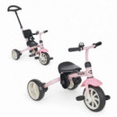 Triciclo Evolutivo 5EN1 Volta Rosa  MS