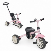 Triciclo Evolutivo 5EN1 Volta Rosa  MS