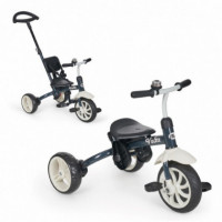 Triciclo Evolutivo 5EN1 Volta Gris Oscuro  MS