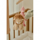 Movil Musical de Madera Safari Friends  LITTLE DUTCH