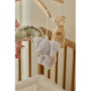 Movil Musical de Madera Safari Friends  LITTLE DUTCH