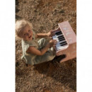 Piano de Madera Rosa Safari Friends  LITTLE DUTCH