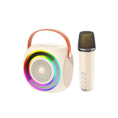XO XOF42WH ALTAVOZ BLUETOOTH F42 + MICR&Oacute;FONO + EFECTOS LED BLANCO