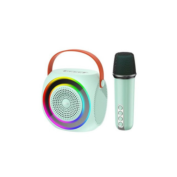 XO XOF42BL ALTAVOZ BLUETOOTH F42 + MICRÓFONO + EFECTOS LED AZUL