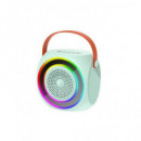 XO XOF42BL ALTAVOZ BLUETOOTH F42 + MICRÓFONO + EFECTOS LED AZUL