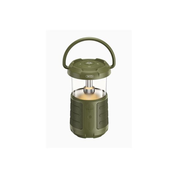 XO XOF49GR ALTAVOZ BLUETOOTH 15W CON LAMPARA CAMPING F49 VERDE