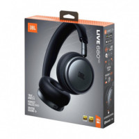 Auriculares Bluetooth JBL Live 680NC con Cancelación de Ruido Negro
