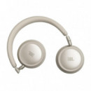 Auriculares Bluetooth JBL Live 680NC con Cancelación de Ruido Champange